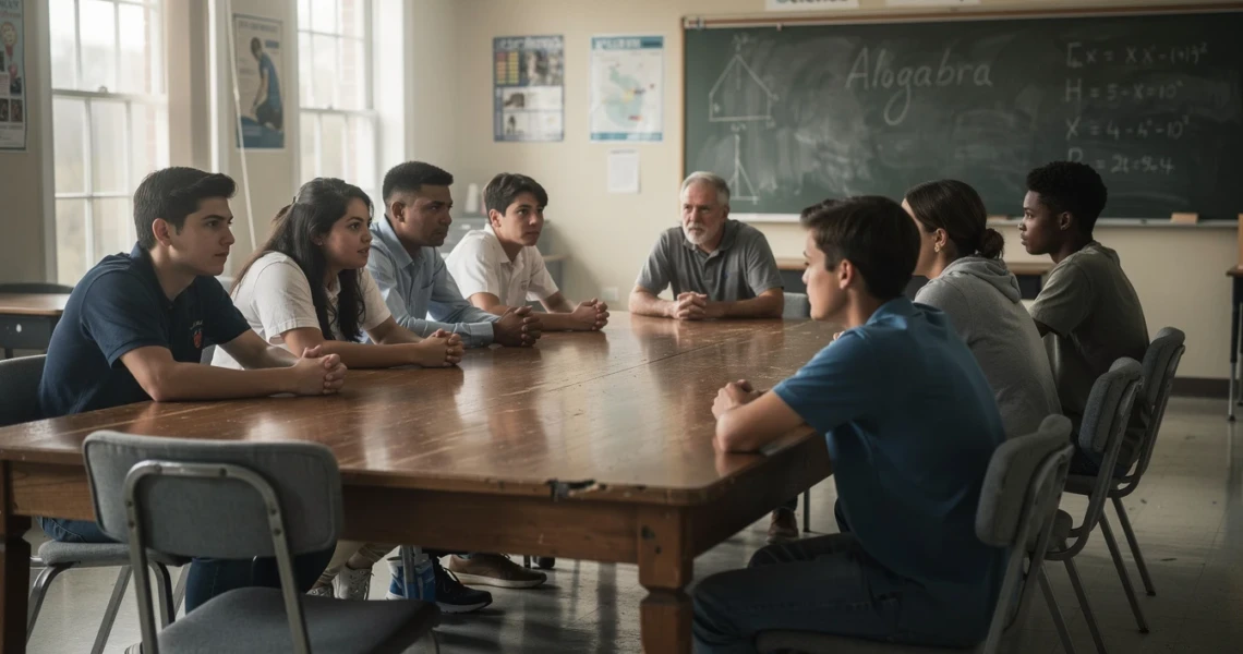 Conseil de discipline au lycée