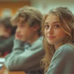 Deux lycéens en cours particuliers